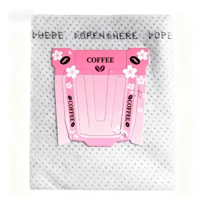 Τσάντες καφέ σε στυλ Cherry Blossom